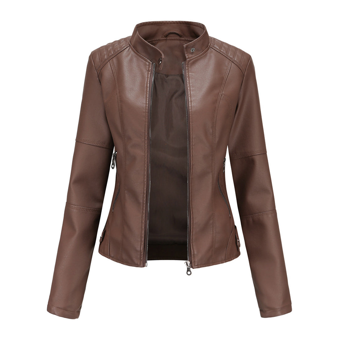 Lise - Blouson Moto Cuir