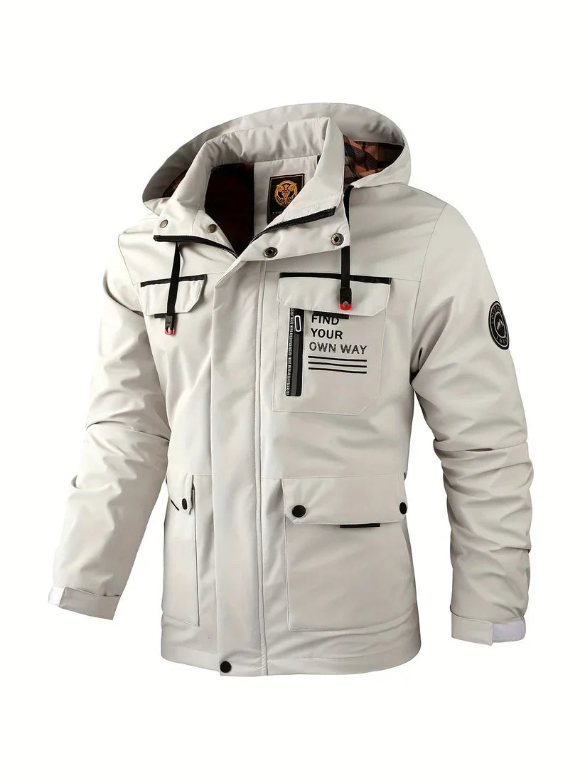 Lucien - Veste Hiver Imperméable Capuche
