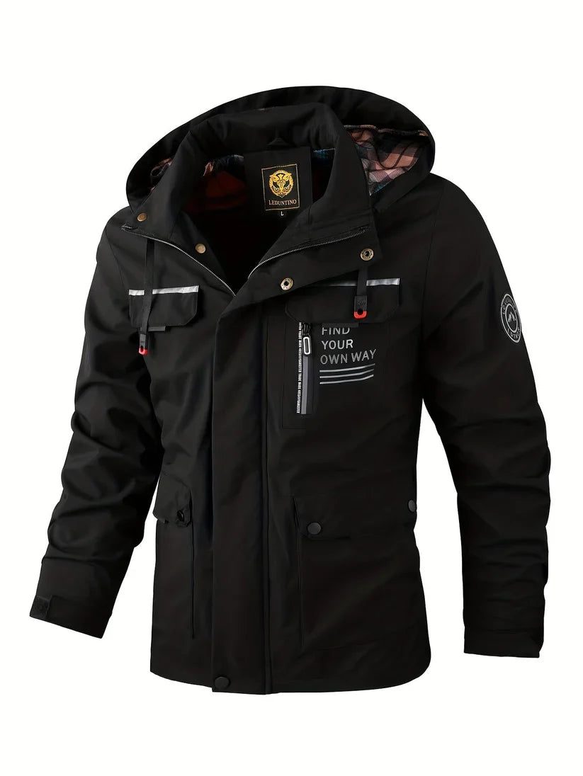 Lucien - Veste Hiver Imperméable Capuche