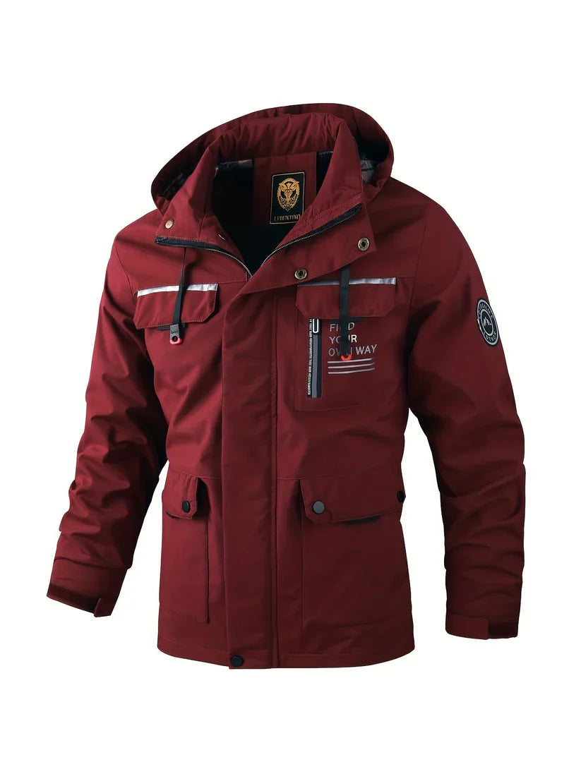 Lucien - Veste Hiver Imperméable Capuche