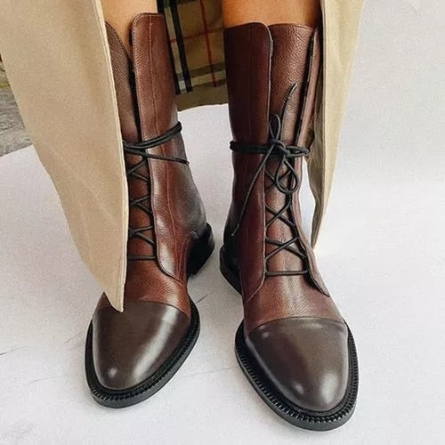 Madeleine - Bottines Lacées Élégantes