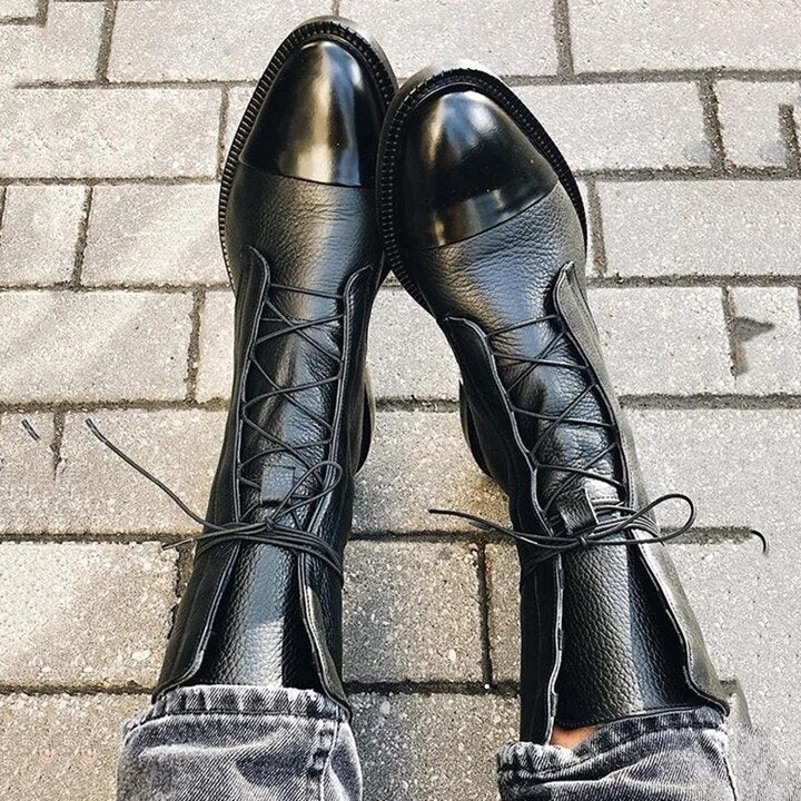 Madeleine - Bottines Lacées Élégantes