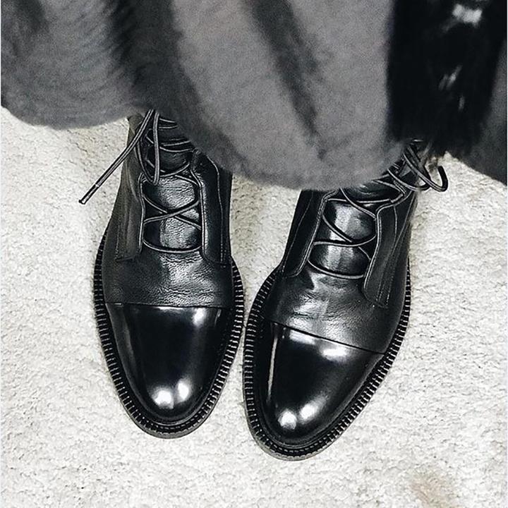 Madeleine - Bottines Lacées Élégantes