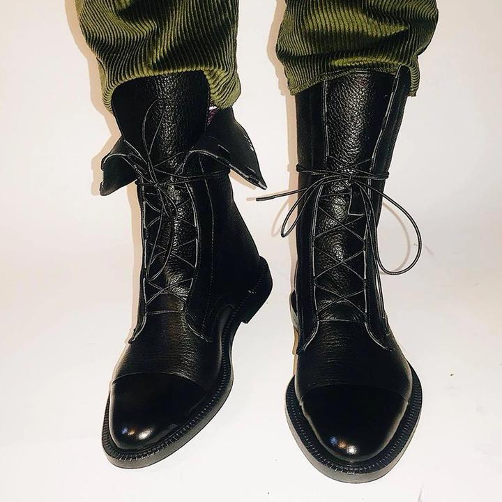 Madeleine - Bottines Lacées Élégantes