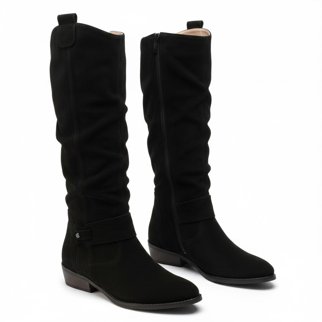 Maëlys - Bottes Slouch Zip Latéral