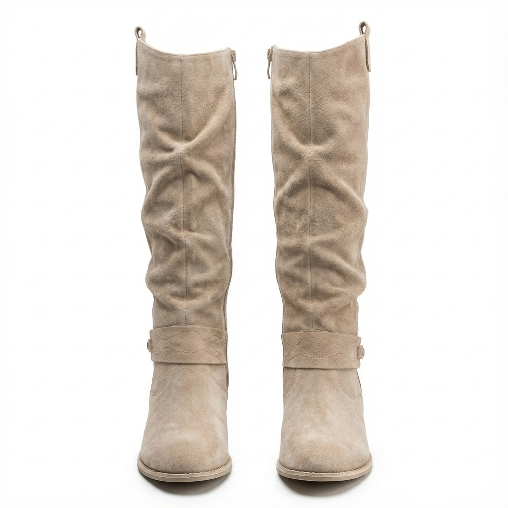 Maëlys - Bottes Slouch Zip Latéral