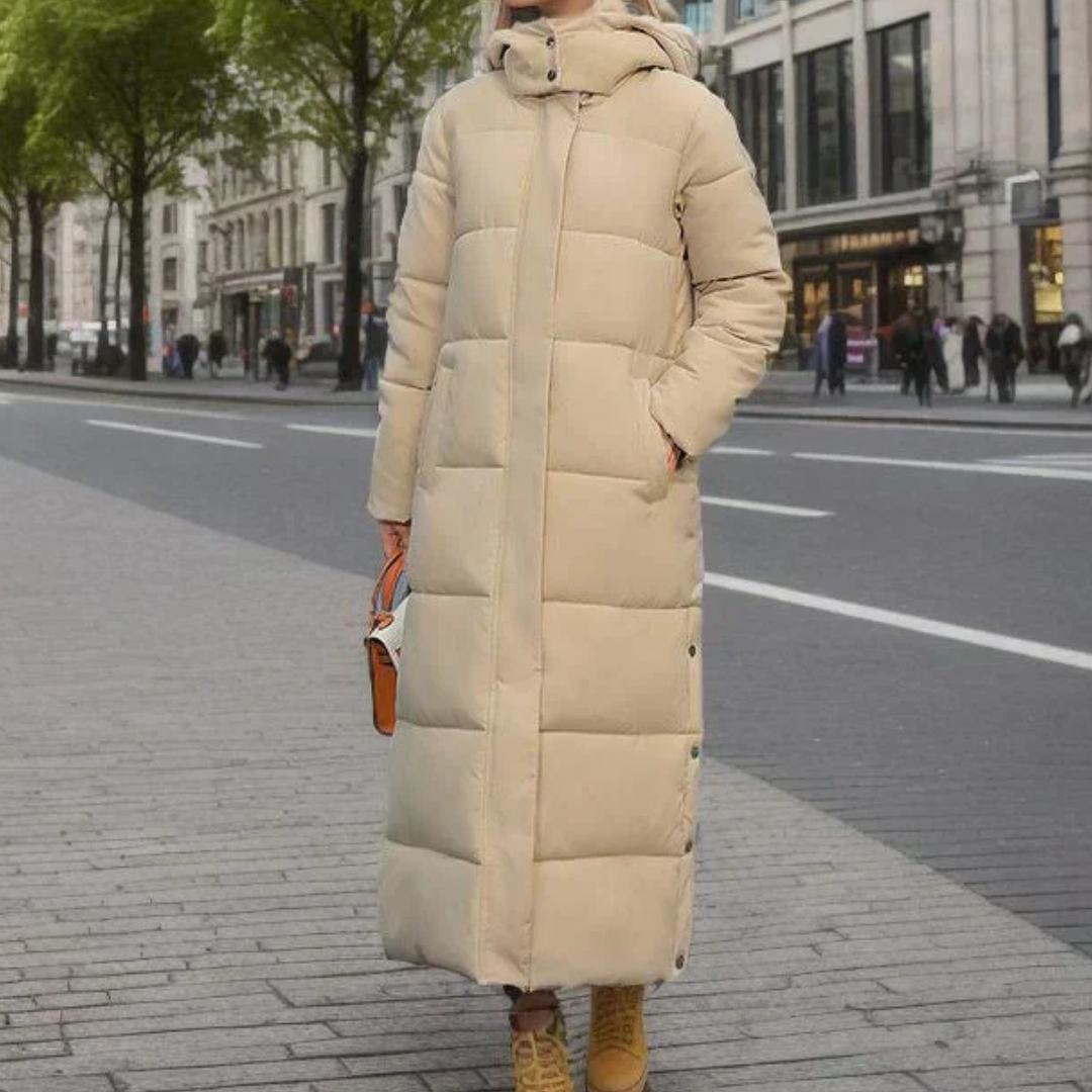 Manteau Laine Femme Hiver Chaud - Kaki