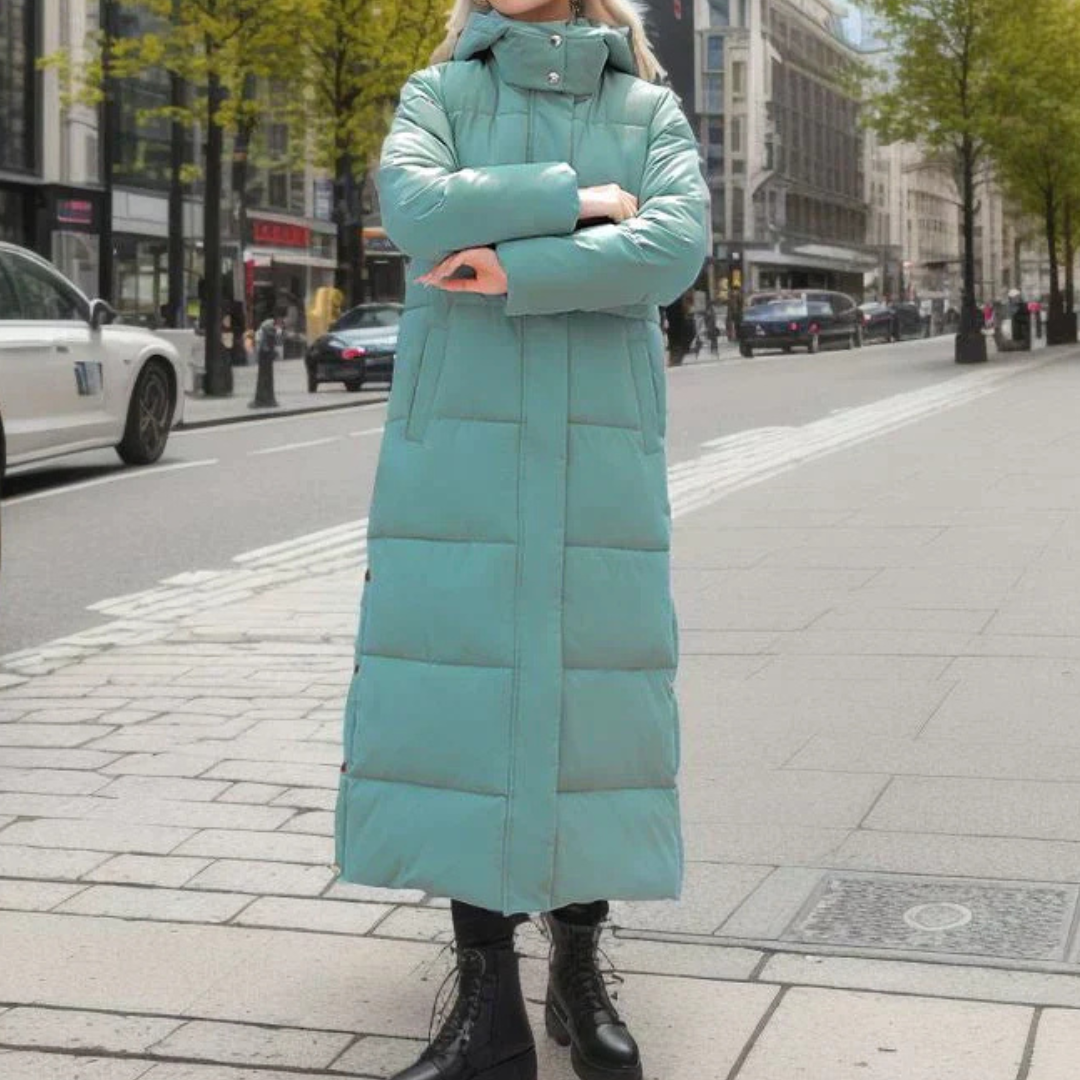Manteau Laine Femme Hiver Chaud - Vert