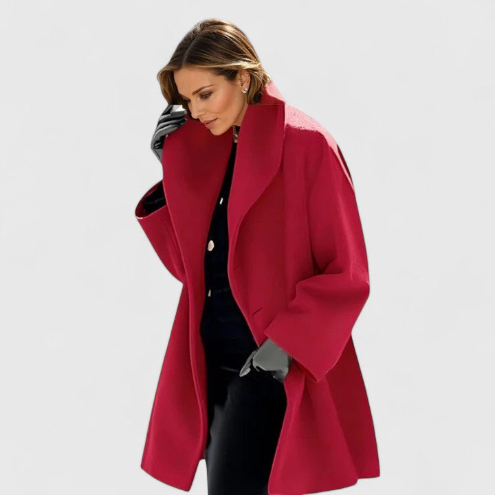 Ophélie - Manteau Long Ample Coupe-Vent