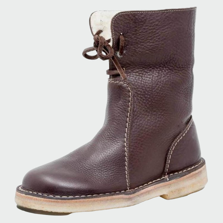Mariette - Bottines Cuir Doublure Peau