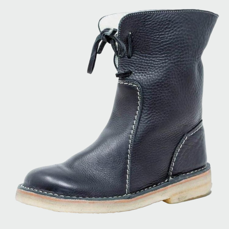Mariette - Bottines Cuir Doublure Peau