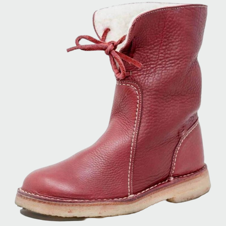 Mariette - Bottines Cuir Doublure Peau