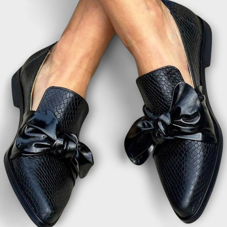 Mocassins à Nœud Femme Confort