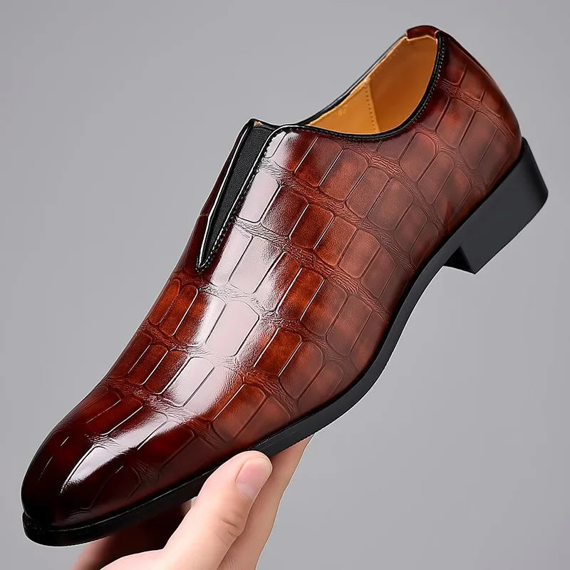 Mocassins Cuir Véritable Homme Semelle Confort