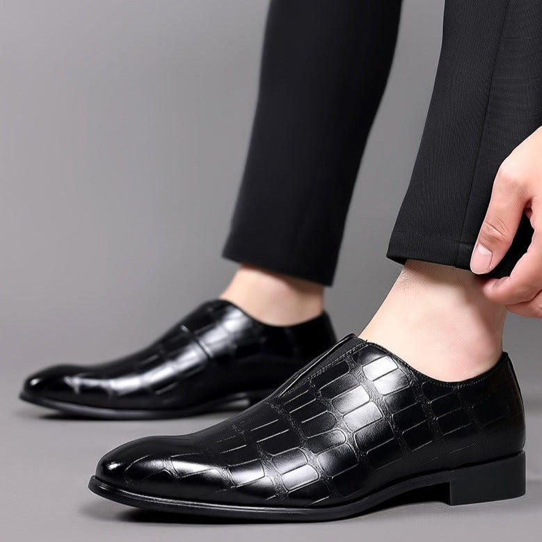 Mocassins en cuir véritable pour homme