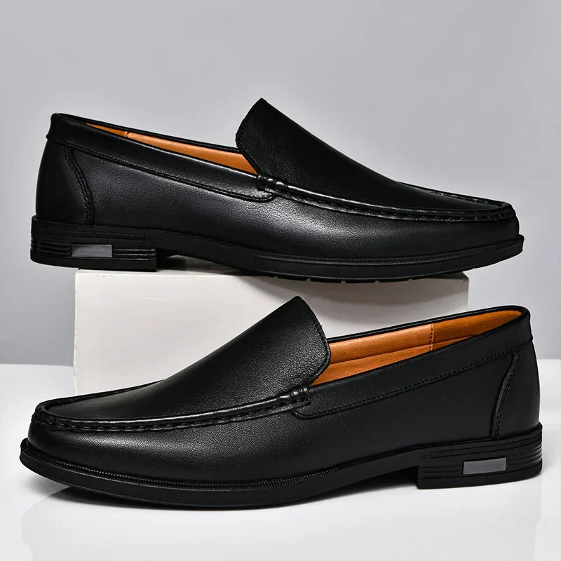 Gérald - Mocassins Cuir Véritable Confort