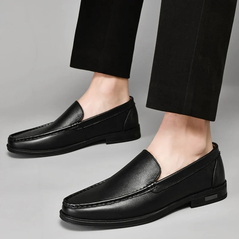 Gérald - Mocassins Cuir Véritable Confort