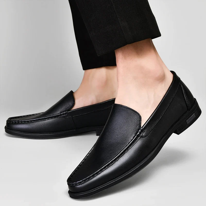 Gérald - Mocassins Cuir Véritable Confort