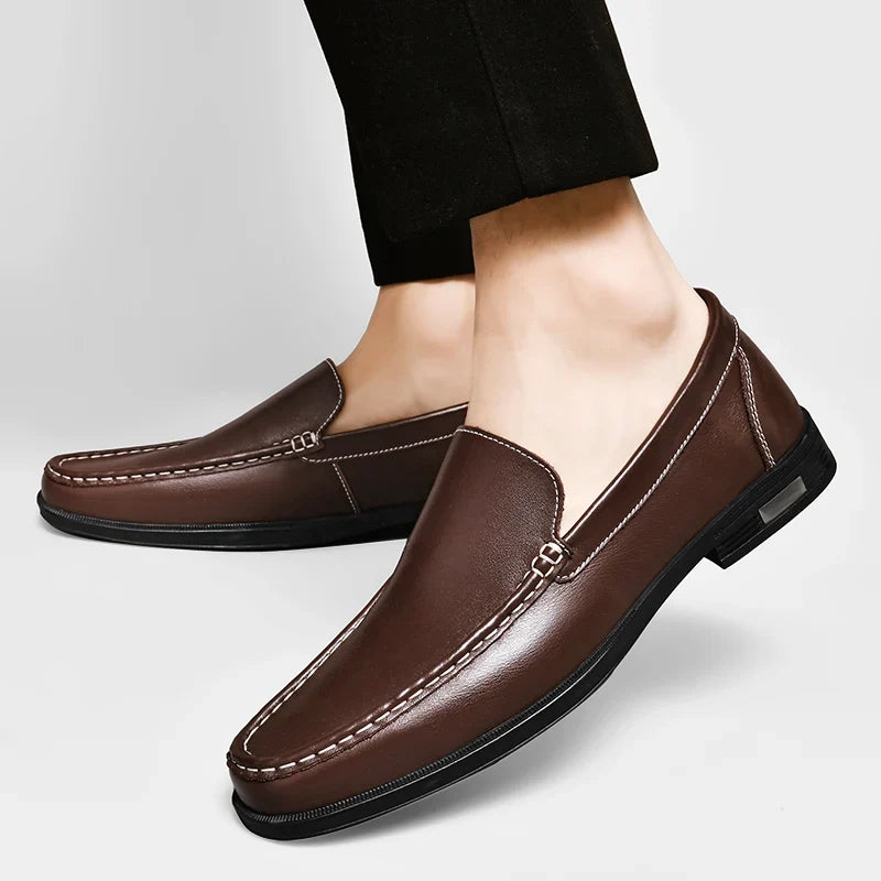 Gérald - Mocassins Cuir Véritable Confort