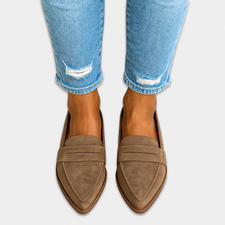 Mocassins en Daim Faits Main