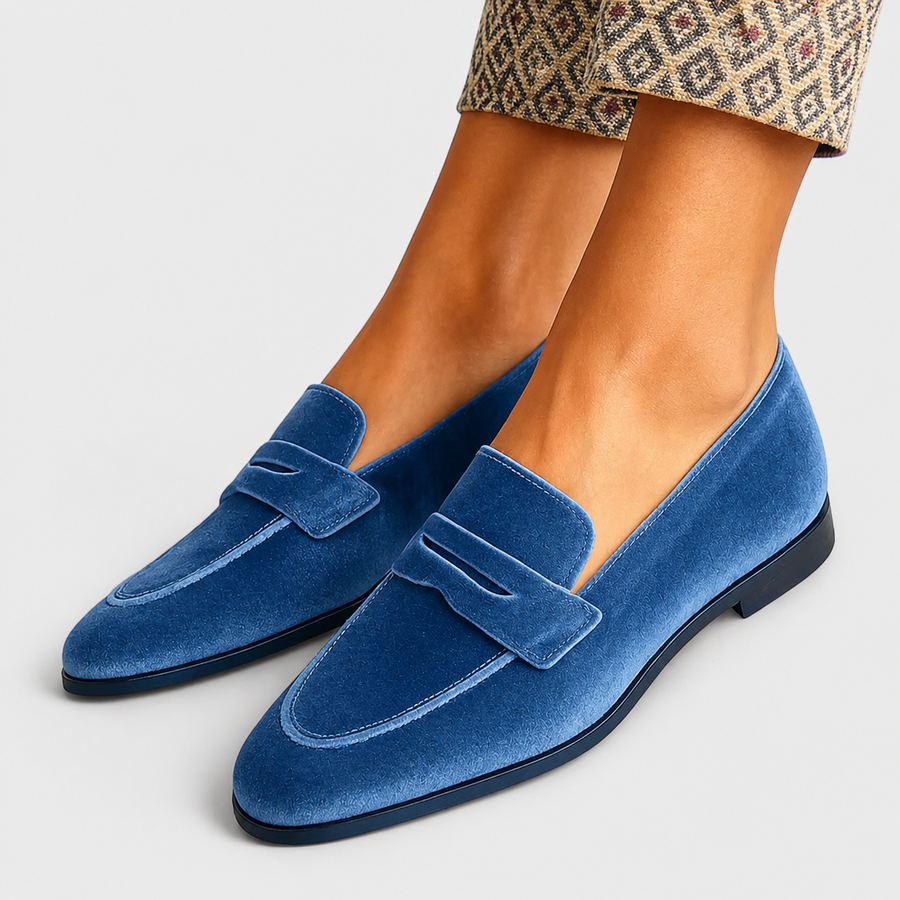 Célestine - Mocassins Velours Souples