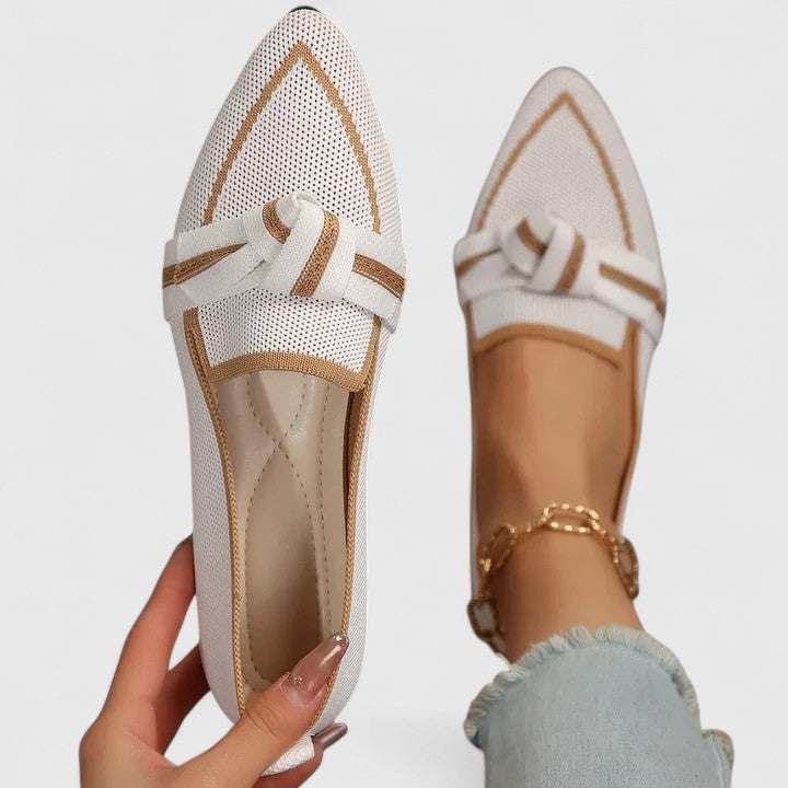 Mocassins Femme Orthopédiques Confort Soutien Plantaire Semelle Amortissante à Enfiler