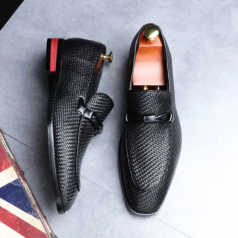 Mocassins Oxford Homme en Cuir