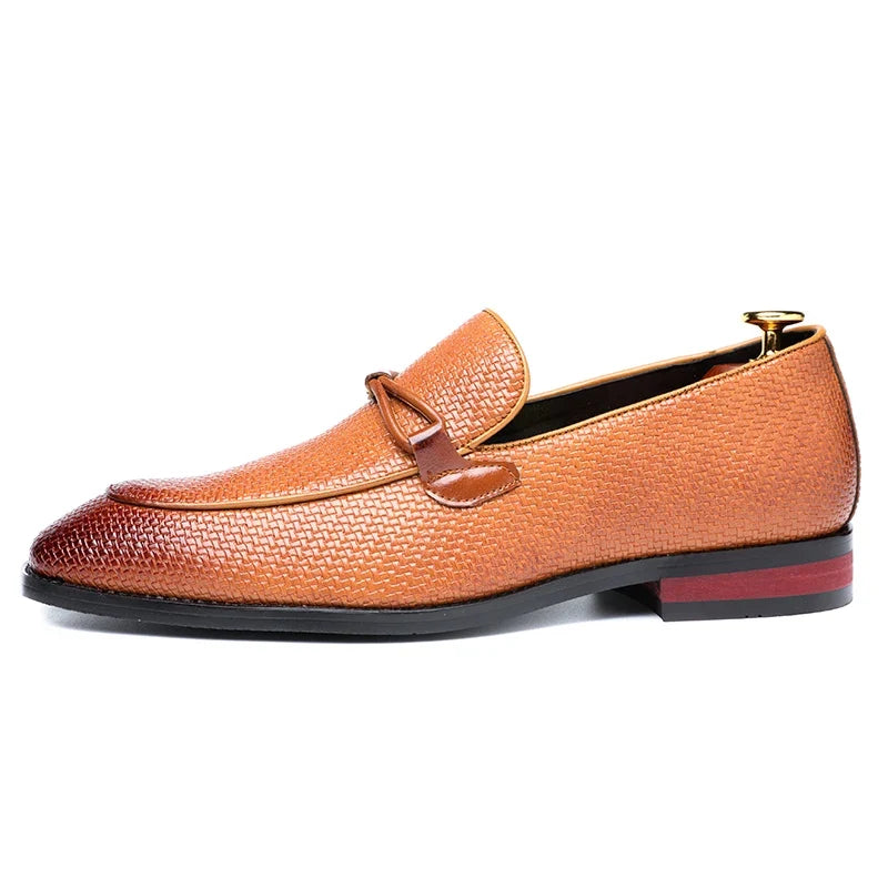 Mocassins Oxford Homme en Cuir