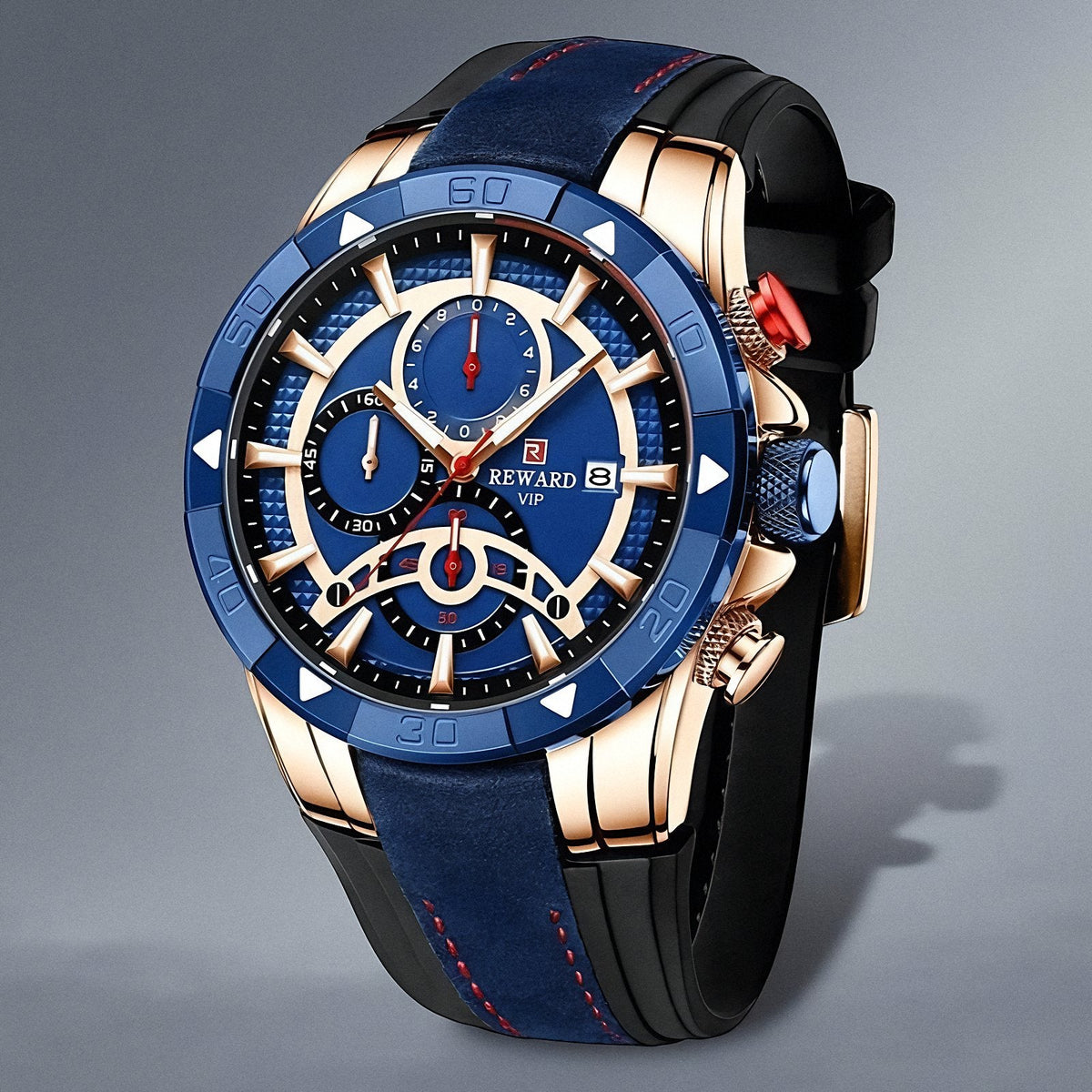 Corentin - Montre Chronographe Cuir