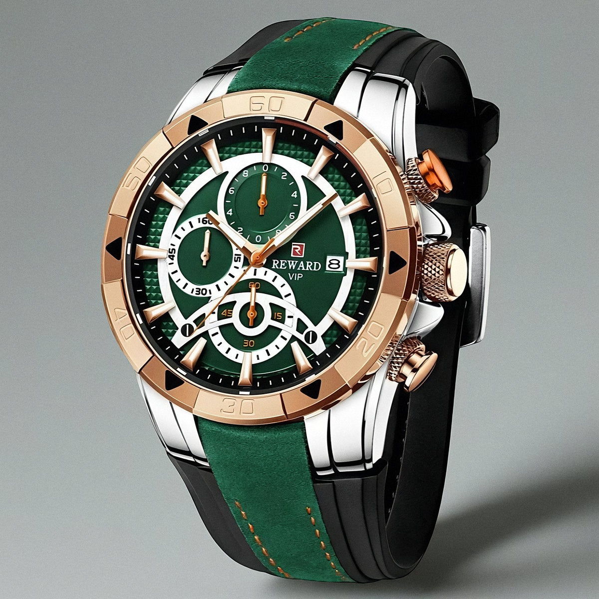 Corentin - Montre Chronographe Cuir
