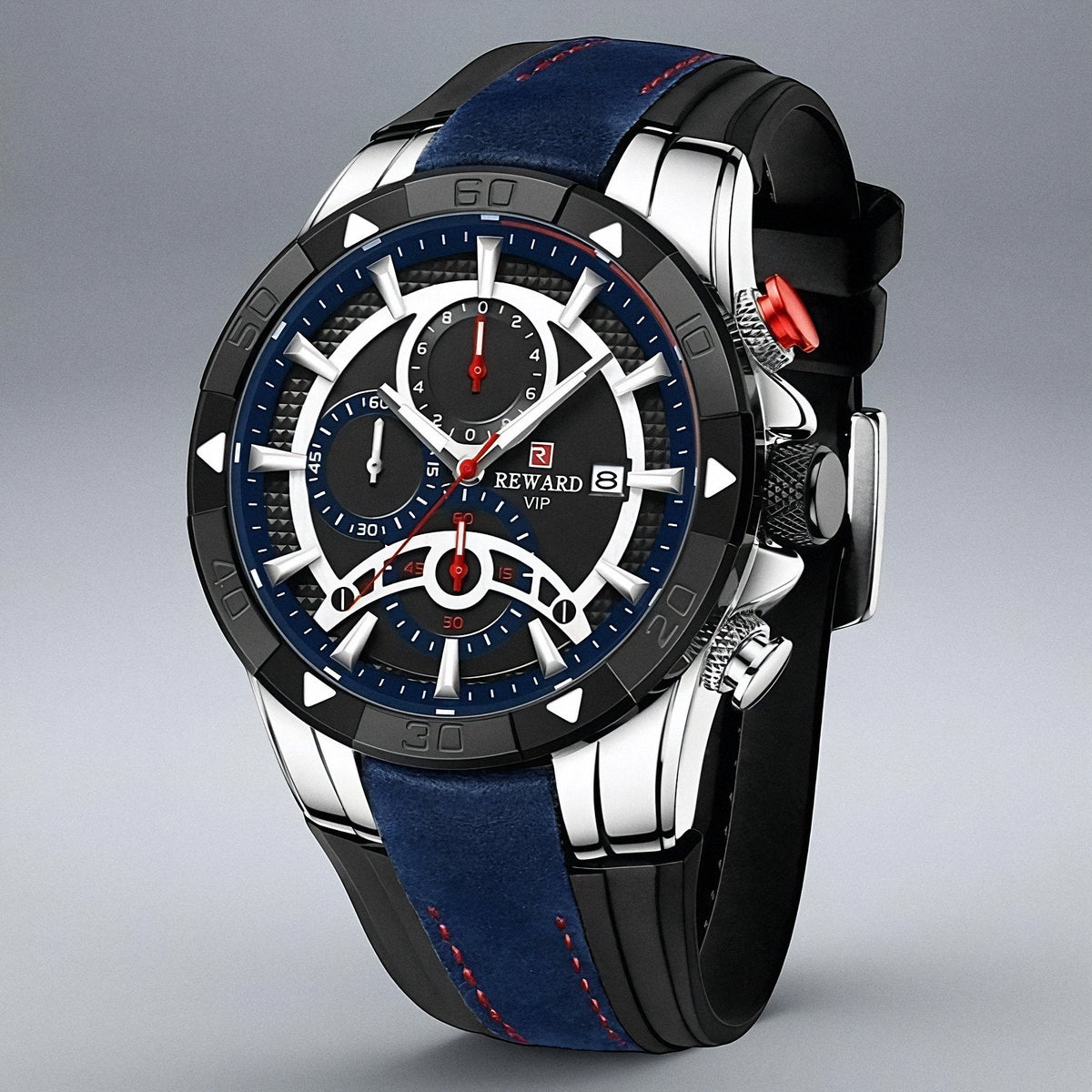 Corentin - Montre Chronographe Cuir