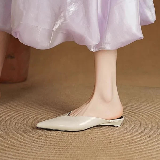 Mules Cuir Femme Bout Pointu