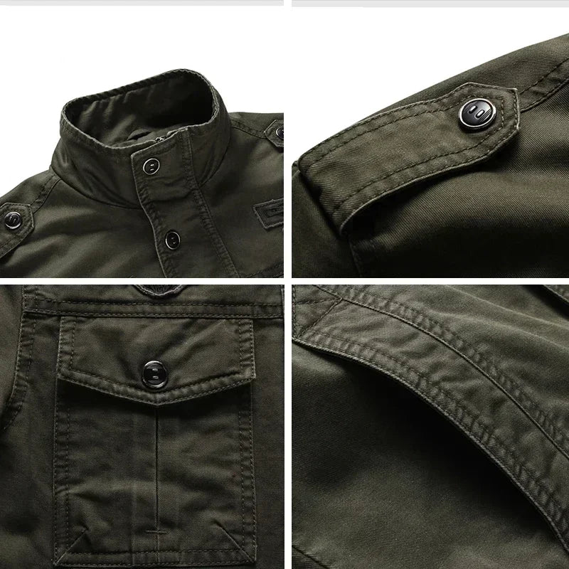 Norbert - Veste Militaire Mi-Saison