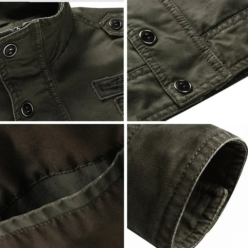 Norbert - Veste Militaire Mi-Saison