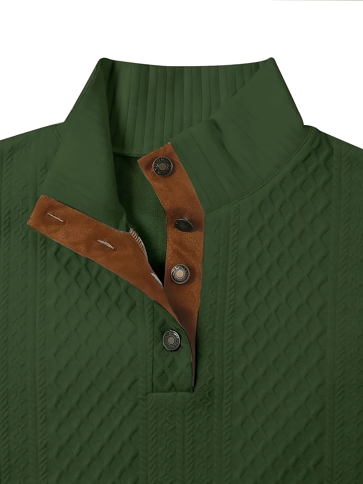 Octave - Pull Henley Col Montant
