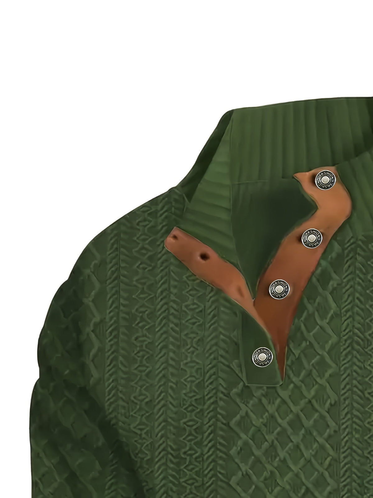 Octave - Pull Henley Col Montant