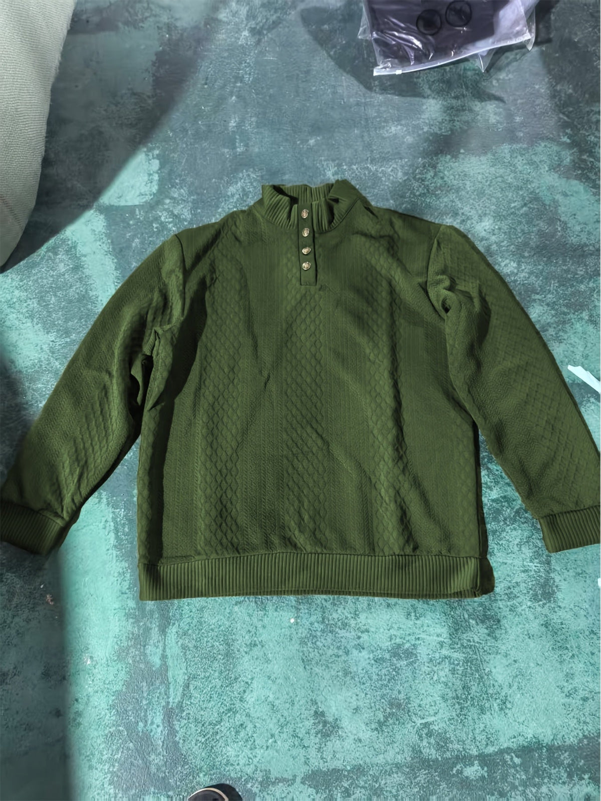 Octave - Pull Henley Col Montant