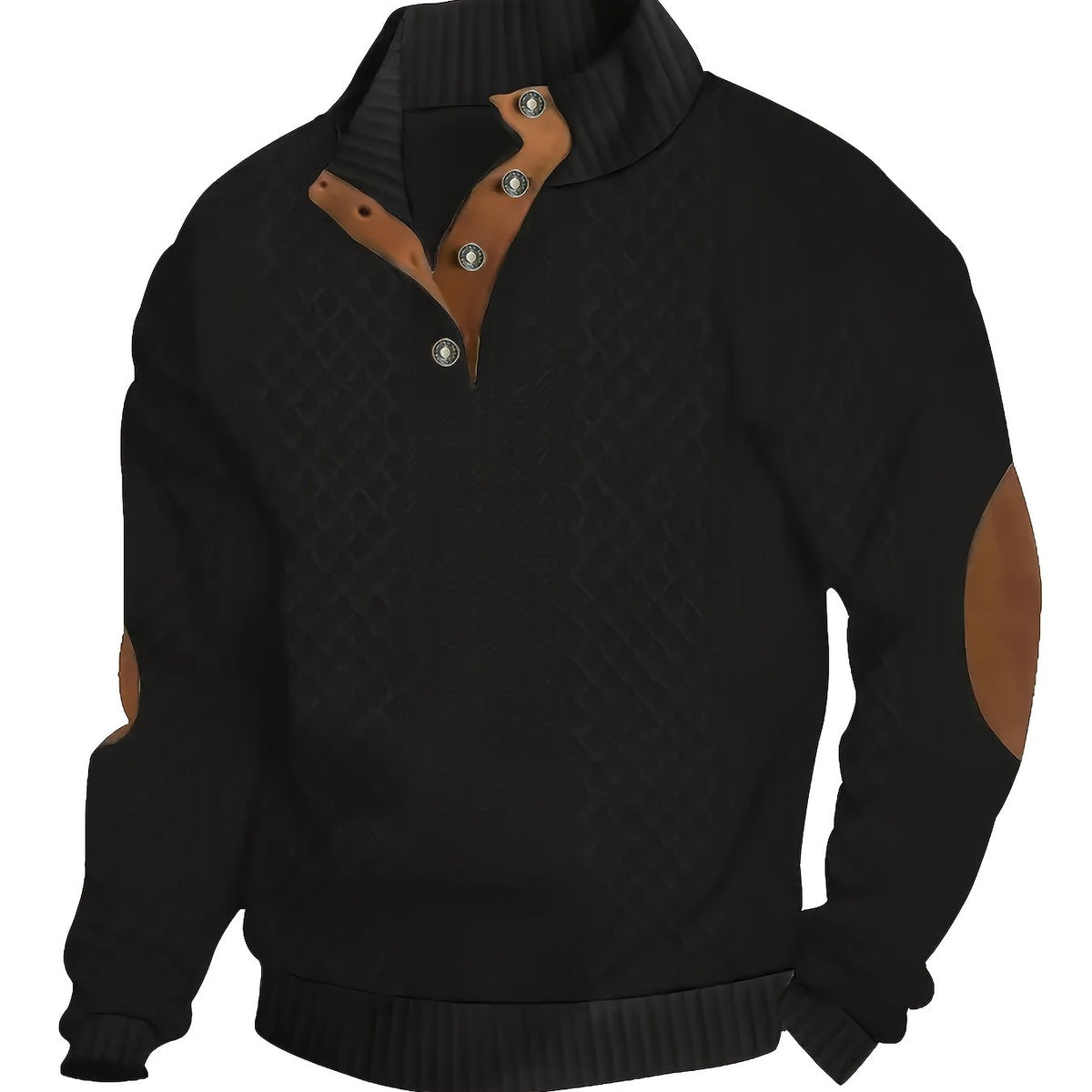 Octave - Pull Henley Col Montant
