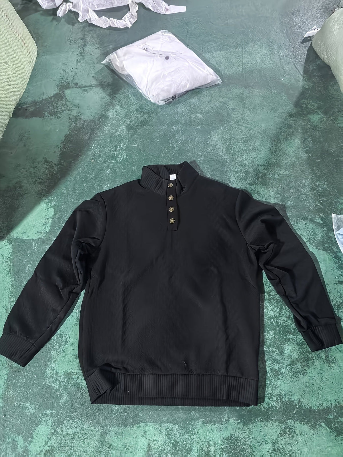 Octave - Pull Henley Col Montant