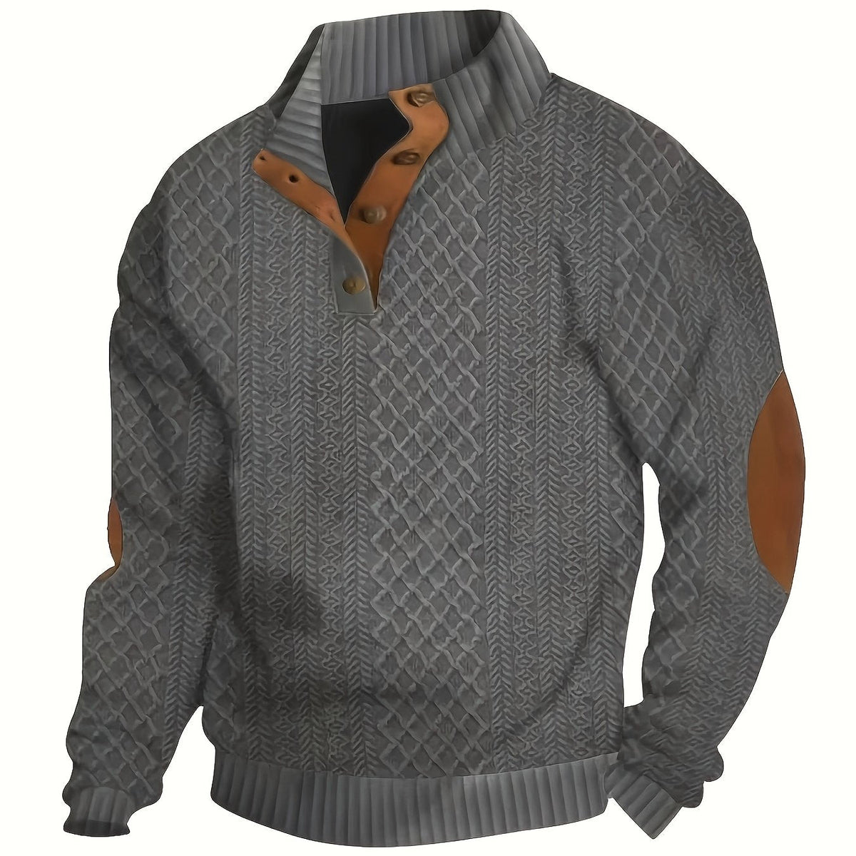 Octave - Pull Henley Col Montant