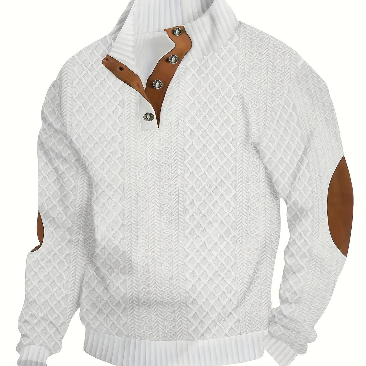 Octave - Pull Henley Col Montant