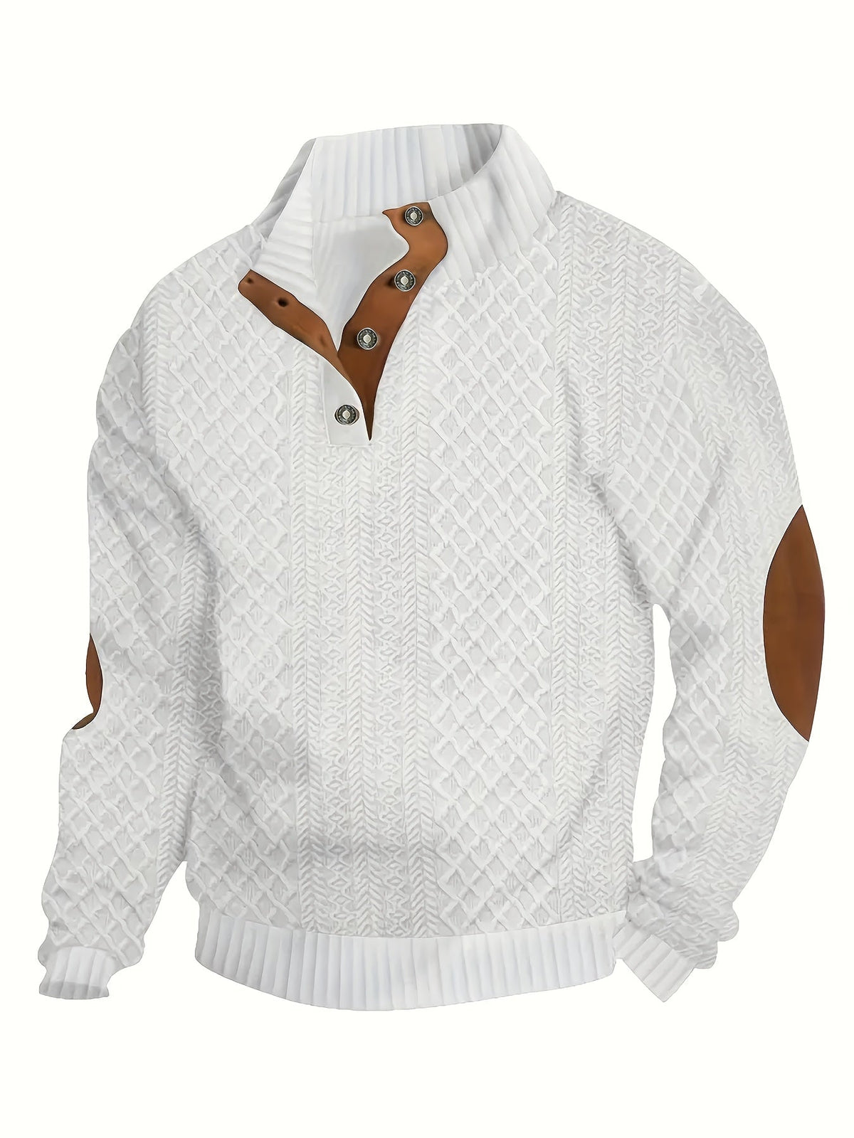 Octave - Pull Henley Col Montant