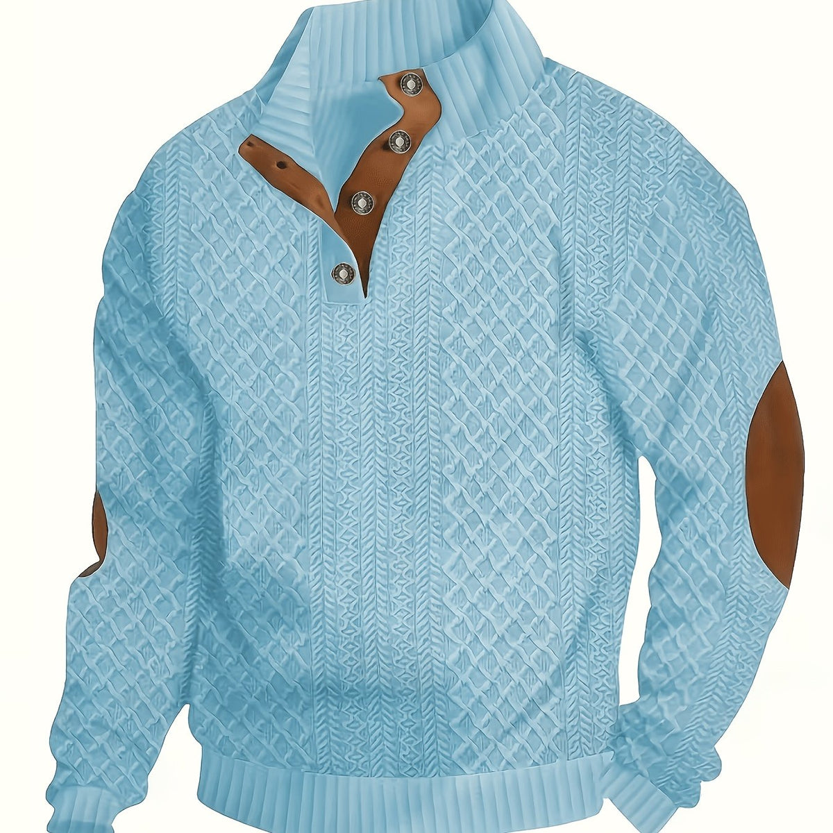 Octave - Pull Henley Col Montant