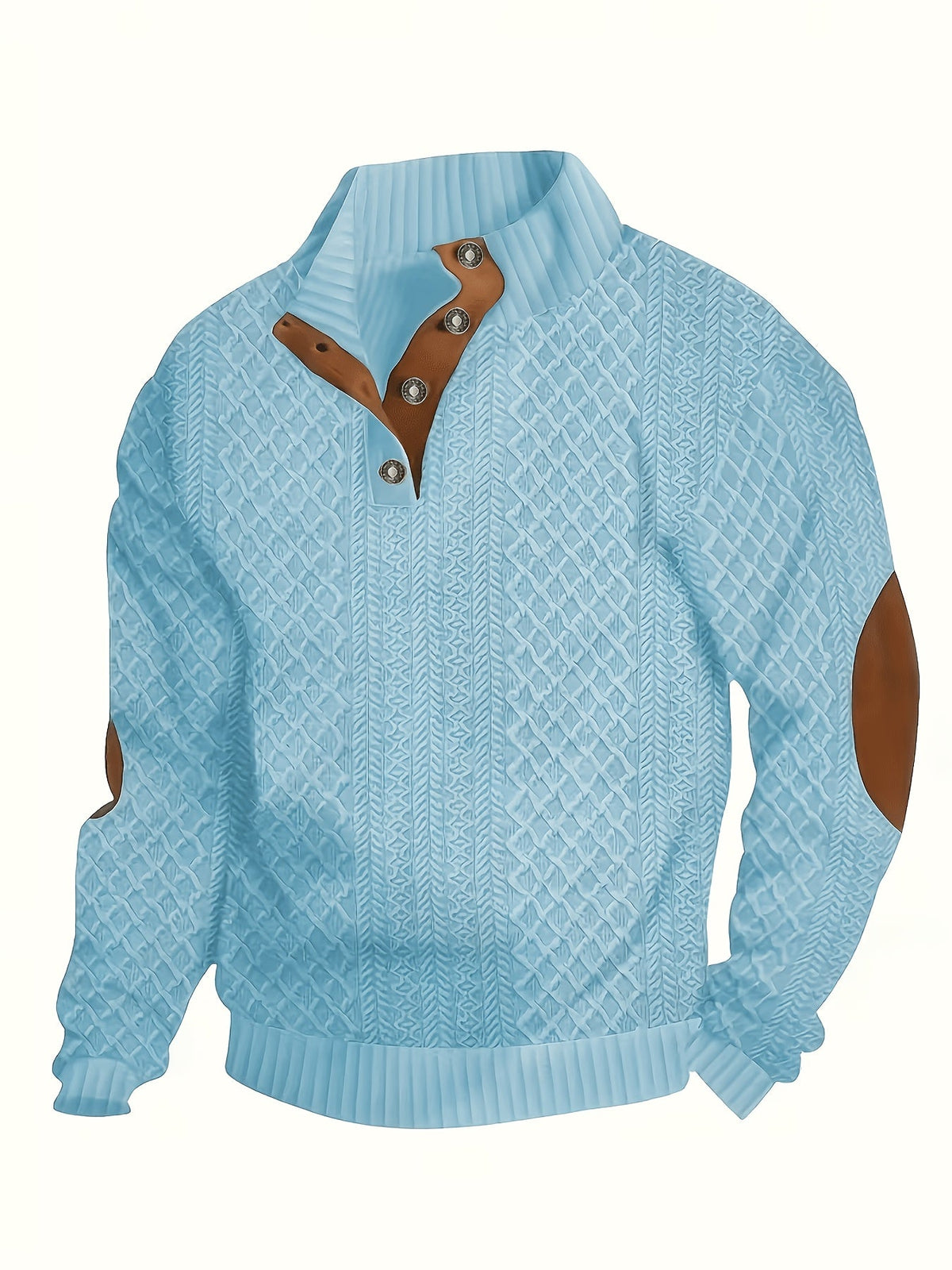 Octave - Pull Henley Col Montant