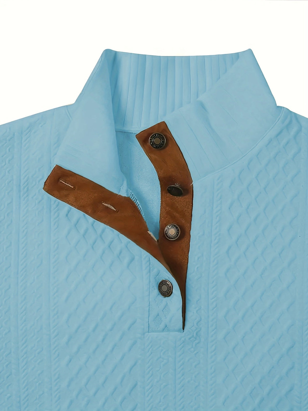 Octave - Pull Henley Col Montant