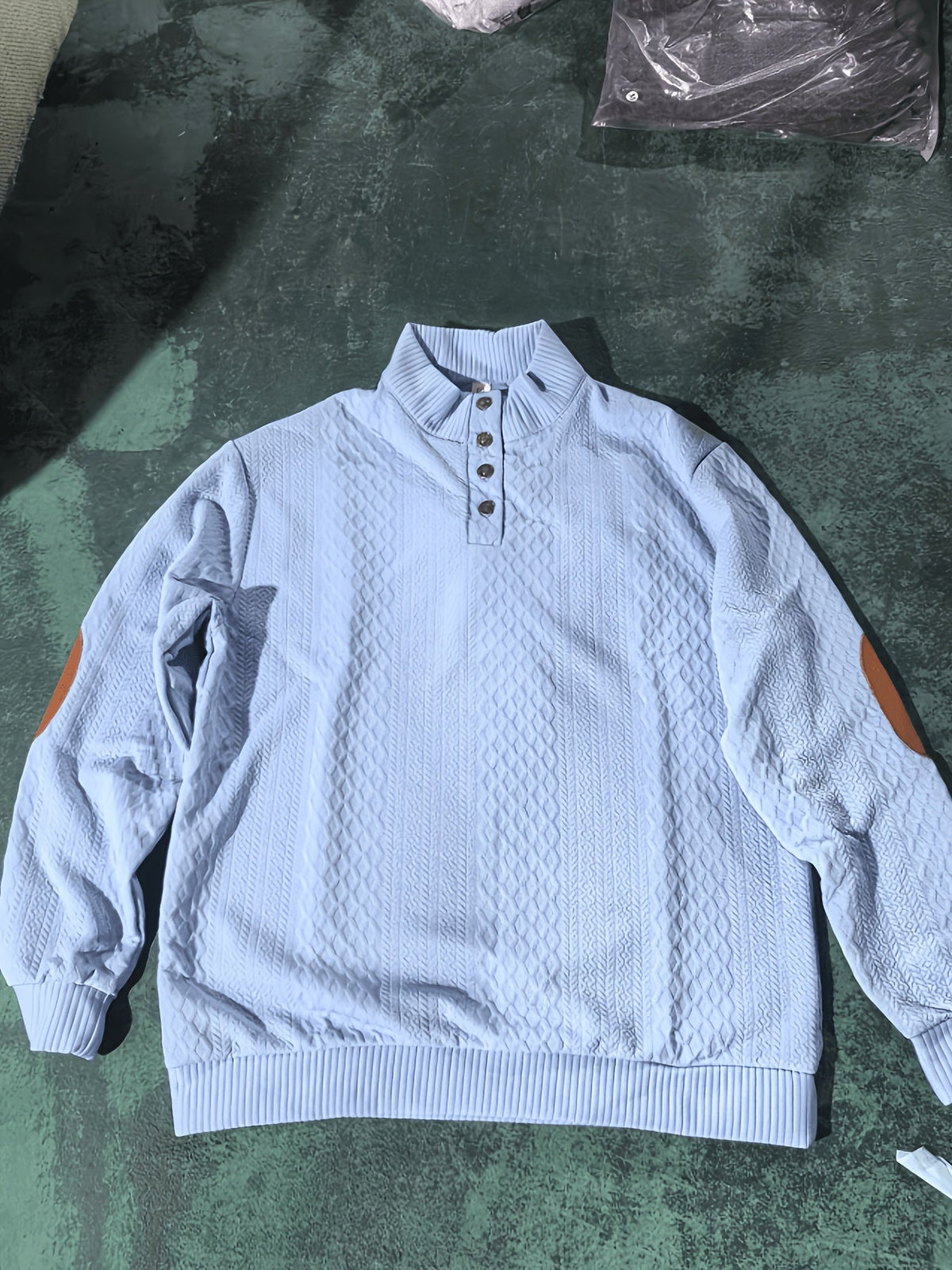 Octave - Pull Henley Col Montant