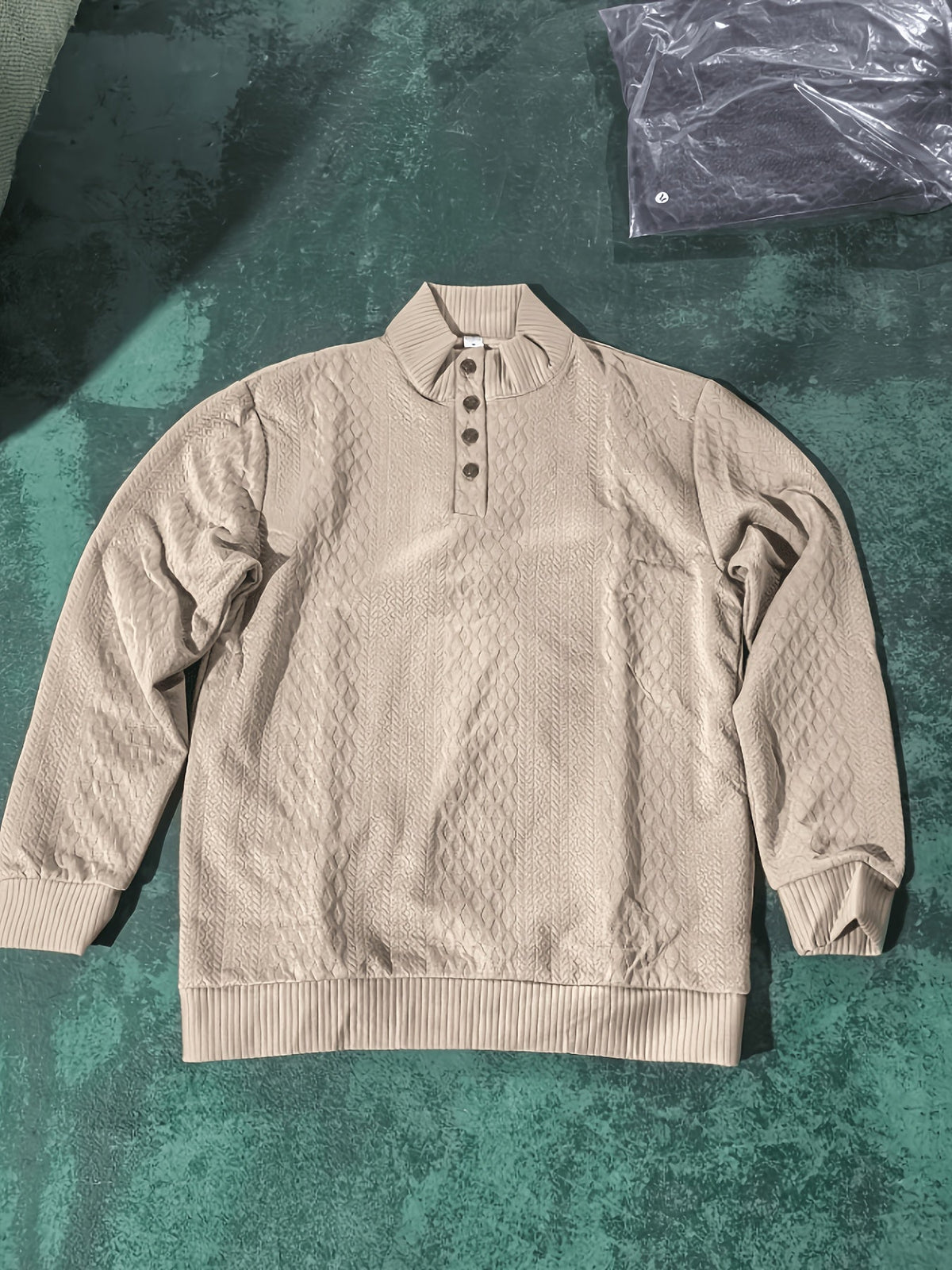Octave - Pull Henley Col Montant
