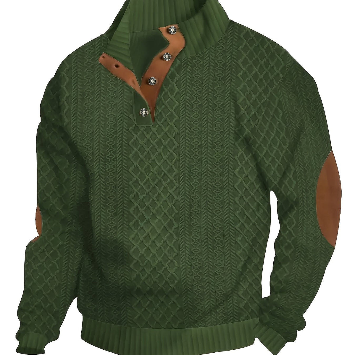 Octave - Pull Henley Col Montant