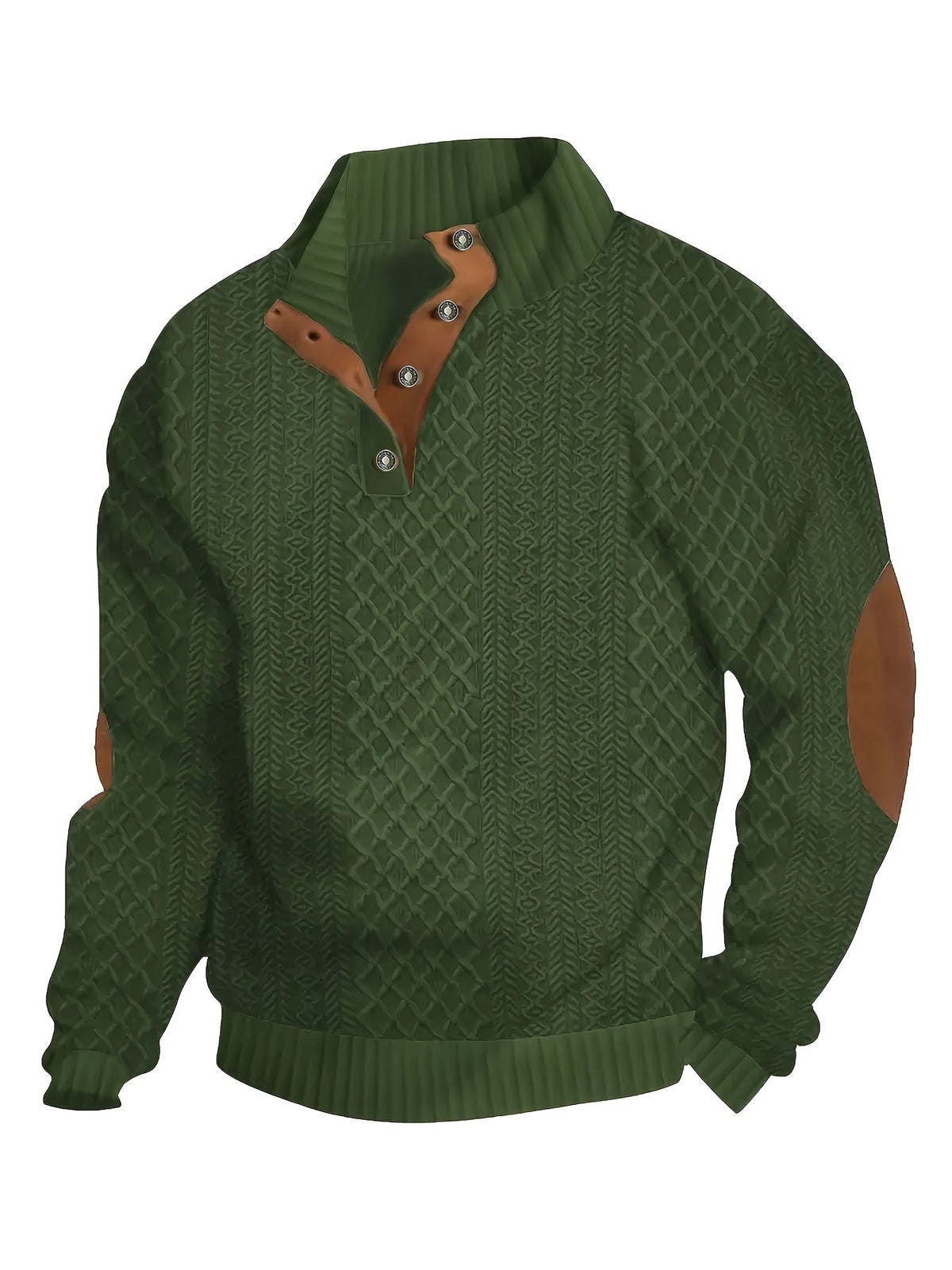 Octave - Pull Henley Col Montant
