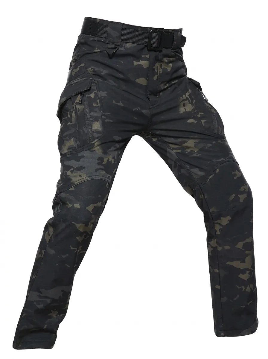 Pantalon Cargo Tactique Homme Imperméable - Vert Militaire